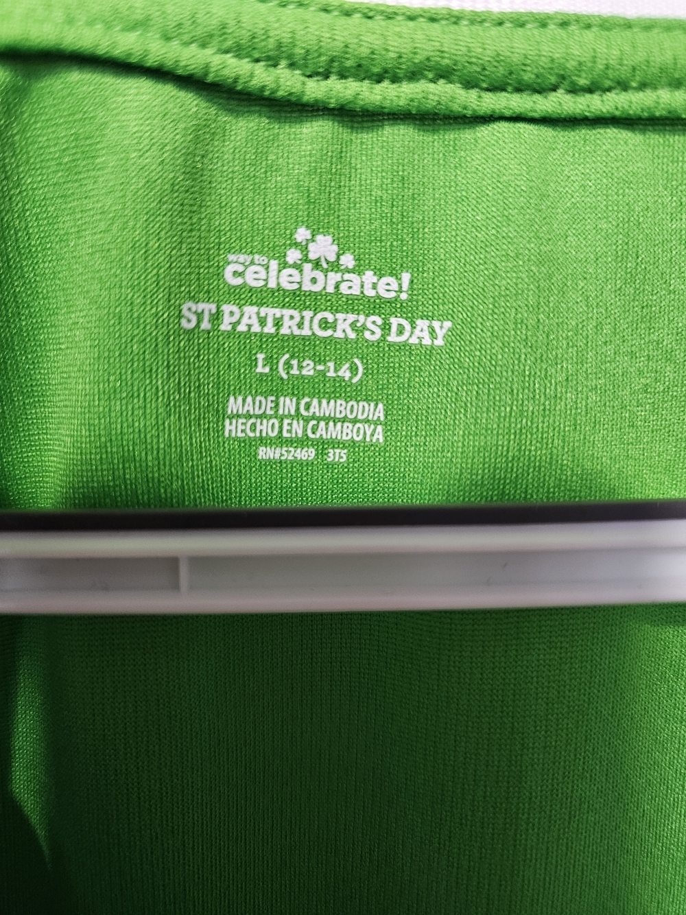 BNWT Shenanigans 89 Green Sports Jersey - Picture 2 of 5